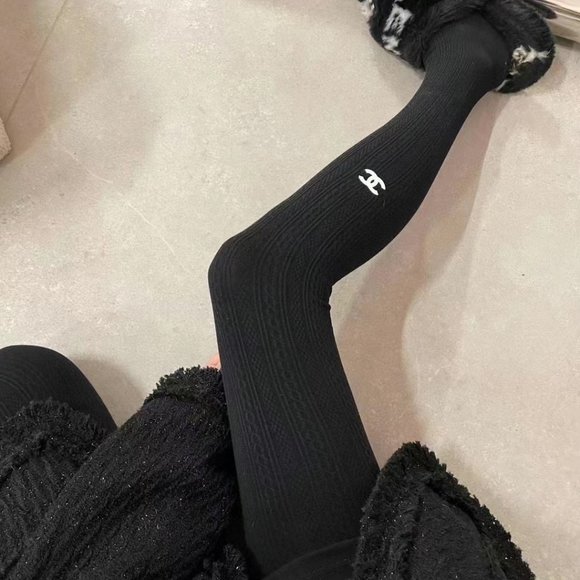 Women's Chanel long socks - Picture 1 of 9